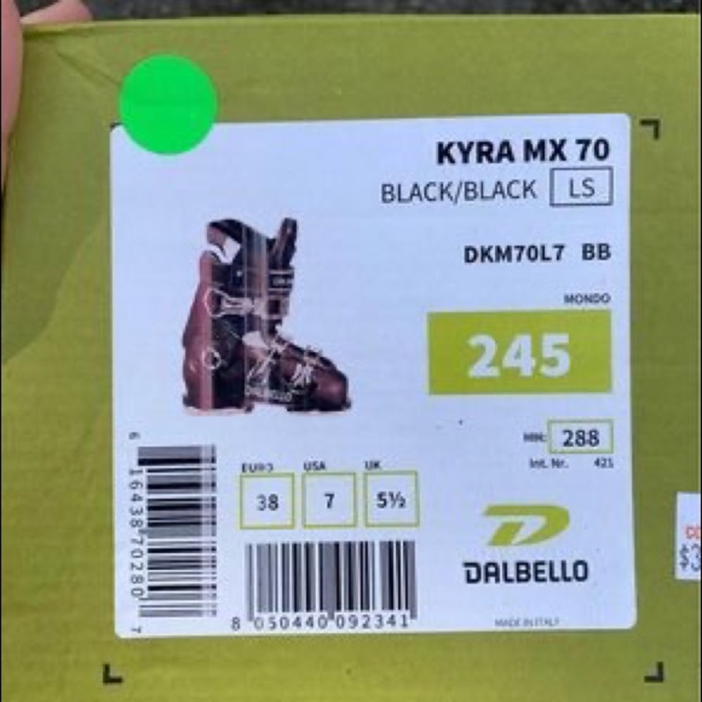 Dalbello Kyra MX 70 Ski Boots | Women’s Size 7 (Mondo 24.5)